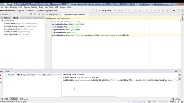 حل مشكل الغرادل Gradle للخطأ Re download dependencies and sync project requires network смотреть онлайн