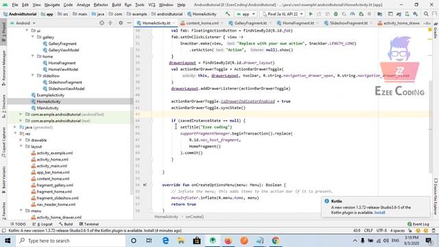 Android Studio Basics Tamil Part-4|Kotlin Basics|Fragments|Navigation Drawer|Methods Implementation смотреть онлайн