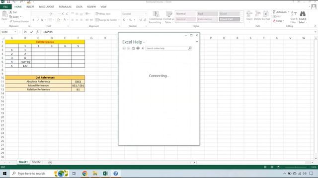 Excel Cell reference смотреть онлайн