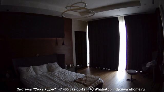 Электрокарниз - управление со смартфона смотреть онлайн