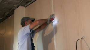 Монтаж ламинированного ГКЛа