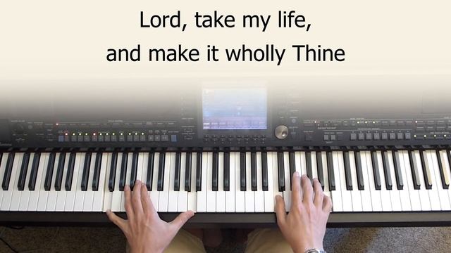 Search Me, O God (Cleanse Me) - piano instrumental hymn with lyrics смотреть онлайн
