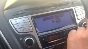 Как установить время на IX35