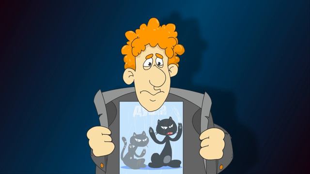 Футаж "Кошки скребут на душе" смотреть онлайн