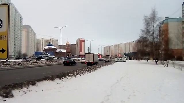 Проспект Клыкова. Курск. Февраль 2022 смотреть онлайн