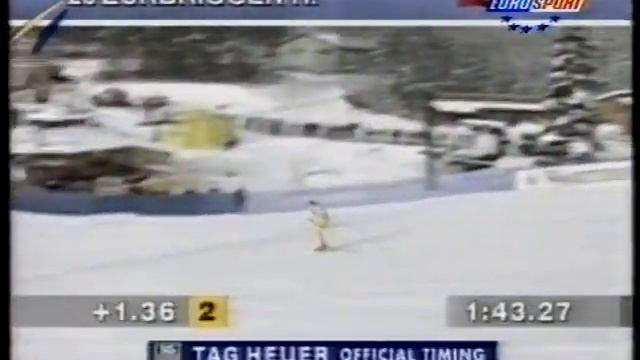 Katja Seizinger wins downhill (Lake Louise 1996) смотреть онлайн