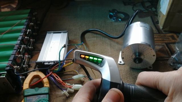 Контроллер и BLDC двигатель VEVOR  2000 W для электротранспорта.