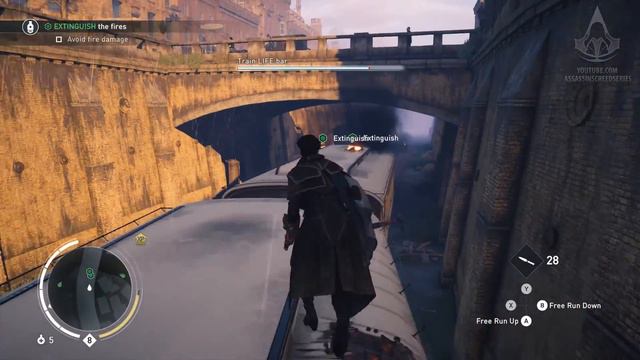 Assassin's Creed: Syndicate - Train Hideout - Mission 4: Runaway Train [100% Sync] смотреть онлайн