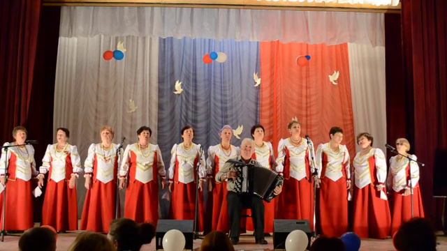 Песня "Виновата ли я" Хоровой коллектив " Играй гармонь". Дк. Кухаривка смотреть онлайн