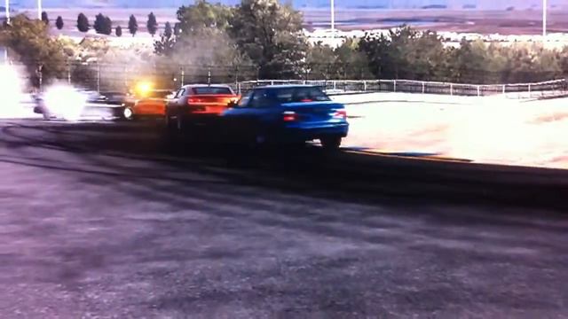 8 car pile up Forza Motorsport 4 смотреть онлайн