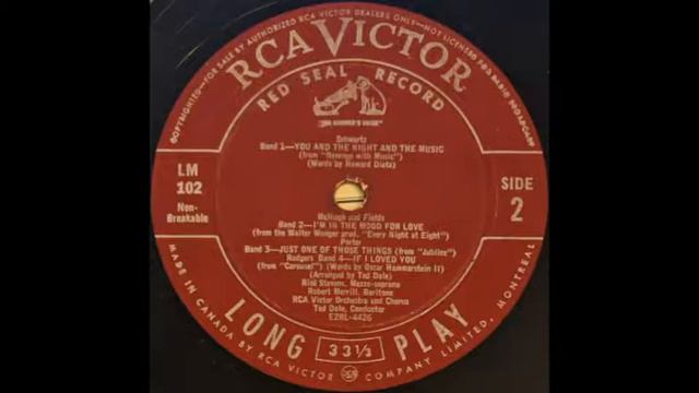 Rise Stevens & Robert Merrill - A Cavalcade of Musical Comedy (1952) смотреть онлайн