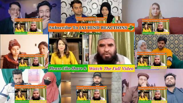 Arzoo Kazmi Ki Baat Par Bhadak Gaya Molana Sajid Rashidi - Pak Media On India Latest - Mix Reaction