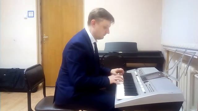 "Aux Deux Magots" (группа "Secret Servis"),кавер на синтезаторе Yamaha psr s-900 смотреть онлайн