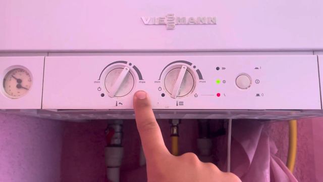 Fix error (red light) boiler VIESSMANN смотреть онлайн