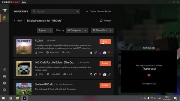 How to: Install a CurseForge modpack