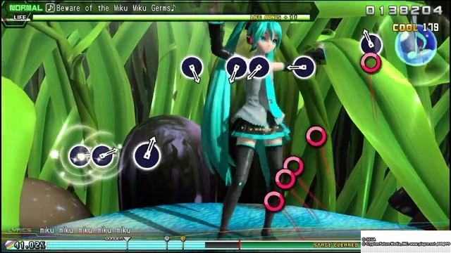 Hatsune Miku: Project DIVA Future Tone - Beware of the Miku Miku Germs [NORMAL] Perfect смотреть онлайн