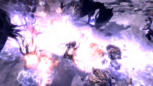 Skyrim Battles - Ebony Warrior vs The Dragon Priests 2/3 смотреть онлайн