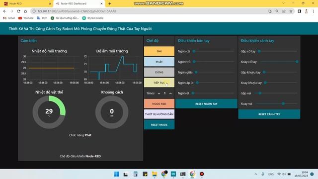 [2023-07-23] test điều khiển bàn tay dùng Node Red và MongoDB trên mobile phone смотреть онлайн