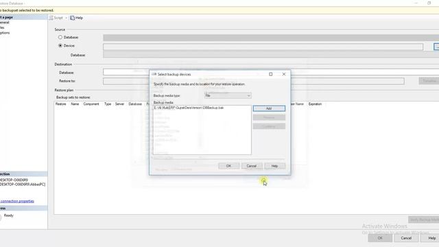 Restore database backup to different name in SQL Server смотреть онлайн
