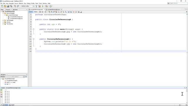 Circular Referencing of Classes смотреть онлайн