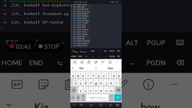 thare have 300+ tools for hacking || you can use this and install some more hacking and phishingtoo смотреть онлайн