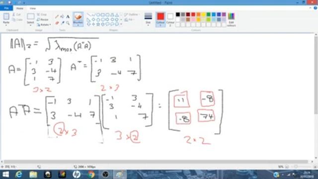 Simple, Easy way to calculate the 2 norm of a matrix смотреть онлайн