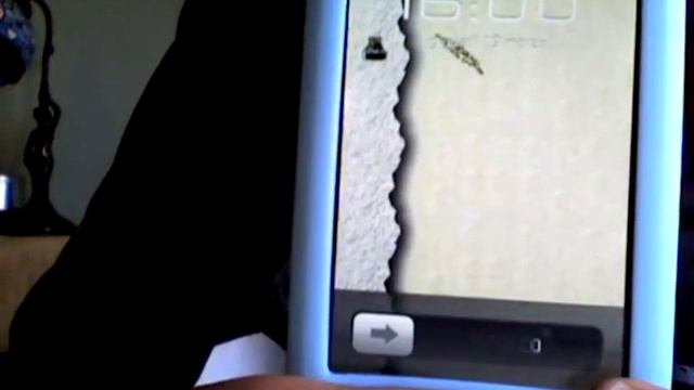 javascript effect for a personal lockscreen on your iPod Touch/iPhone смотреть онлайн