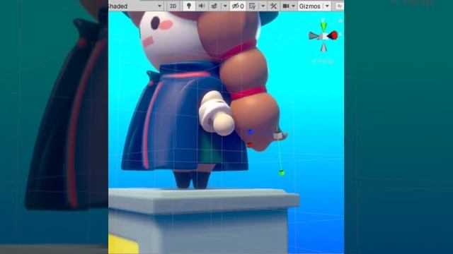 Sculpting a cute witch(Little Witch in the Woods) with Clayxels in Unity смотреть онлайн