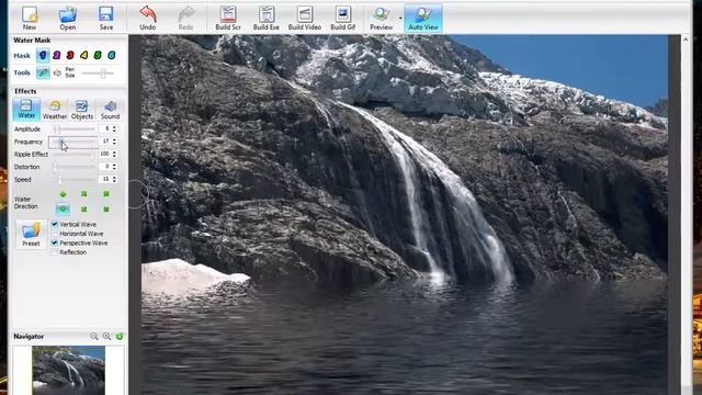 Урок 19. Анимация водной поверхности в программе Nature Illusion Studio смотреть онлайн
