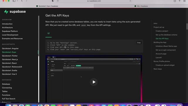 Supabase Expo React Native Tutorial Part 3 [2022] смотреть онлайн