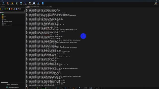 Installing a light node for the Celestia network using a single hit script. смотреть онлайн