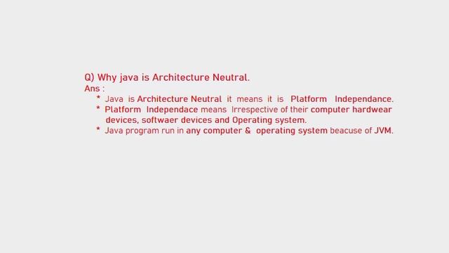 Why java is Architecture Neutral | Java Features | Java | Siddharth Lecture смотреть онлайн