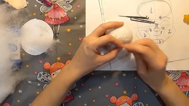 Лицо текстильной куклы. Как сшить куклу своими руками смотреть онлайн