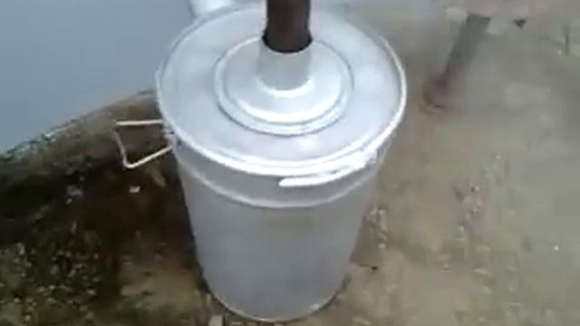 Мини пиролизная печка. Mini pyrolysis furnace смотреть онлайн