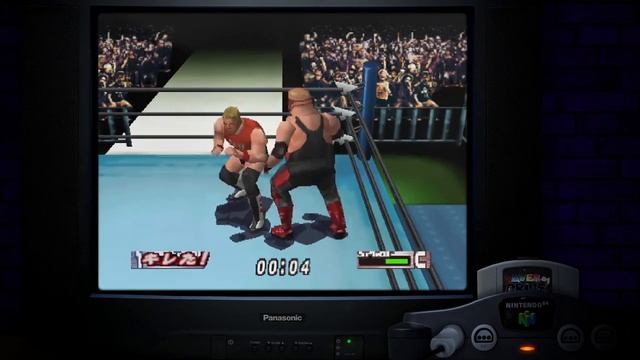 Let's Play - N64 Virtual Pro Wrestling 2 English Translated - Just Play! смотреть онлайн