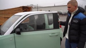 Wuling Mini EV обзор и тест-драйв. Cамый популярный электромобиль в Китае.