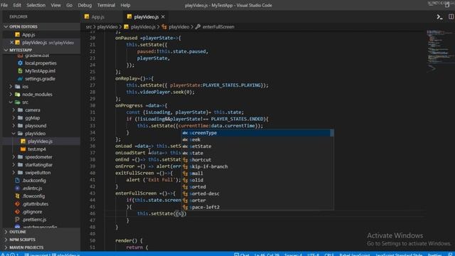How to make Play Video in react-native , react-native-media-controls 1.1.1, react-native-video5.0.2 смотреть онлайн