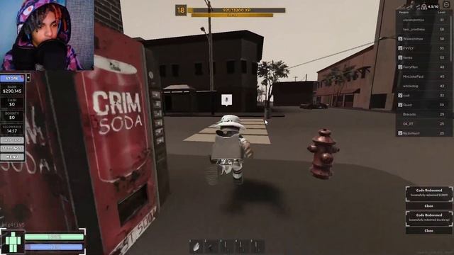 Trying NEW Criminality Codes (Roblox Criminality) смотреть онлайн