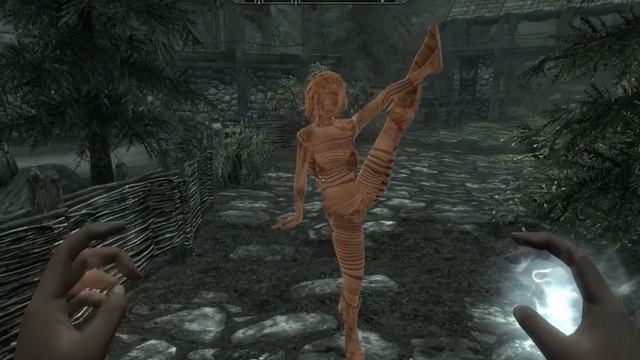 asfr skyrim petrification (wood statue) смотреть онлайн