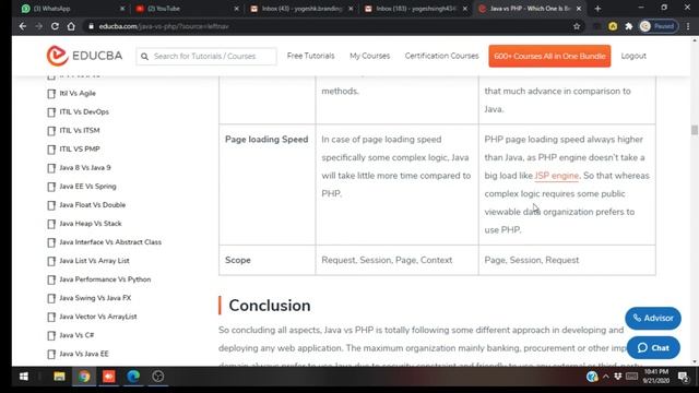 java vs php performance || priyog educational || in hindi смотреть онлайн