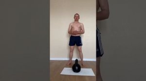 Армейский жим гири 24 кг. Самое силовое упражнение.Разбор техники