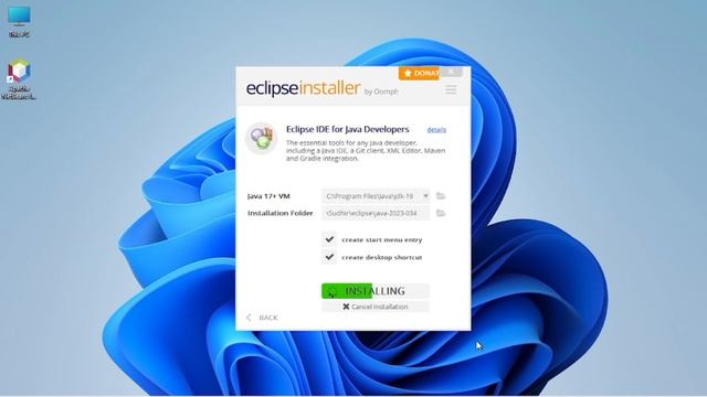 How to Install Eclipse IDE 2023-03 for Java on Windows 10/11 смотреть онлайн