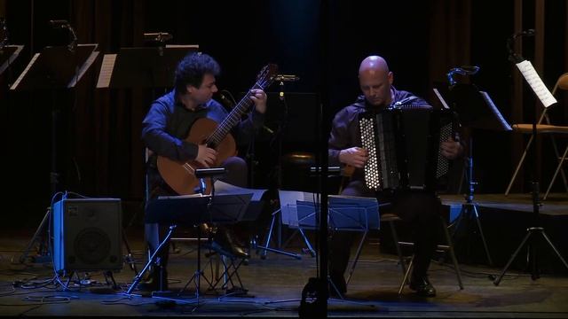 James Crabb and George Vassilev, Astor Piazzolla - Tango No 3 from "Tango suite", live смотреть онлайн