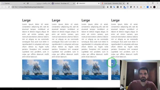 Starting with Bootstrap ,CSS and HTML in Visual Studio смотреть онлайн