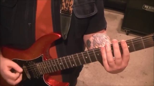 Crown The Empire Machines Guitar Lesson + Tutorial смотреть онлайн