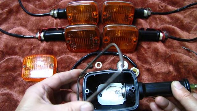 ■SUZUKI GSX1100S KATANA■純正部品記録動画■純正ターンシグナルランプ■種類と部品構成■スズキ GSX1100S カタナ■ смотреть онлайн