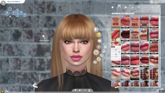 CAS Alpha CC || Beth Snow || The Sims 4 смотреть онлайн