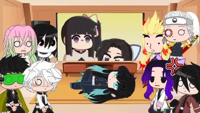 Hashira react to funny animation смотреть онлайн