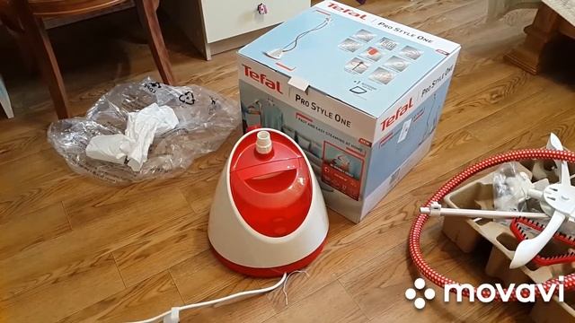 Распаковка - Отпариватель Tefal IT2440E0 смотреть онлайн