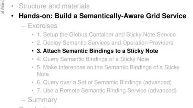 semantic sticky note rdf metadata access and querying using gt4 java ws смотреть онлайн